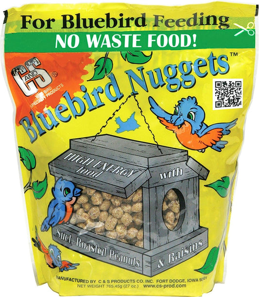 C & S Bluebird Nuggets High Energy Birdfeed, 27oz