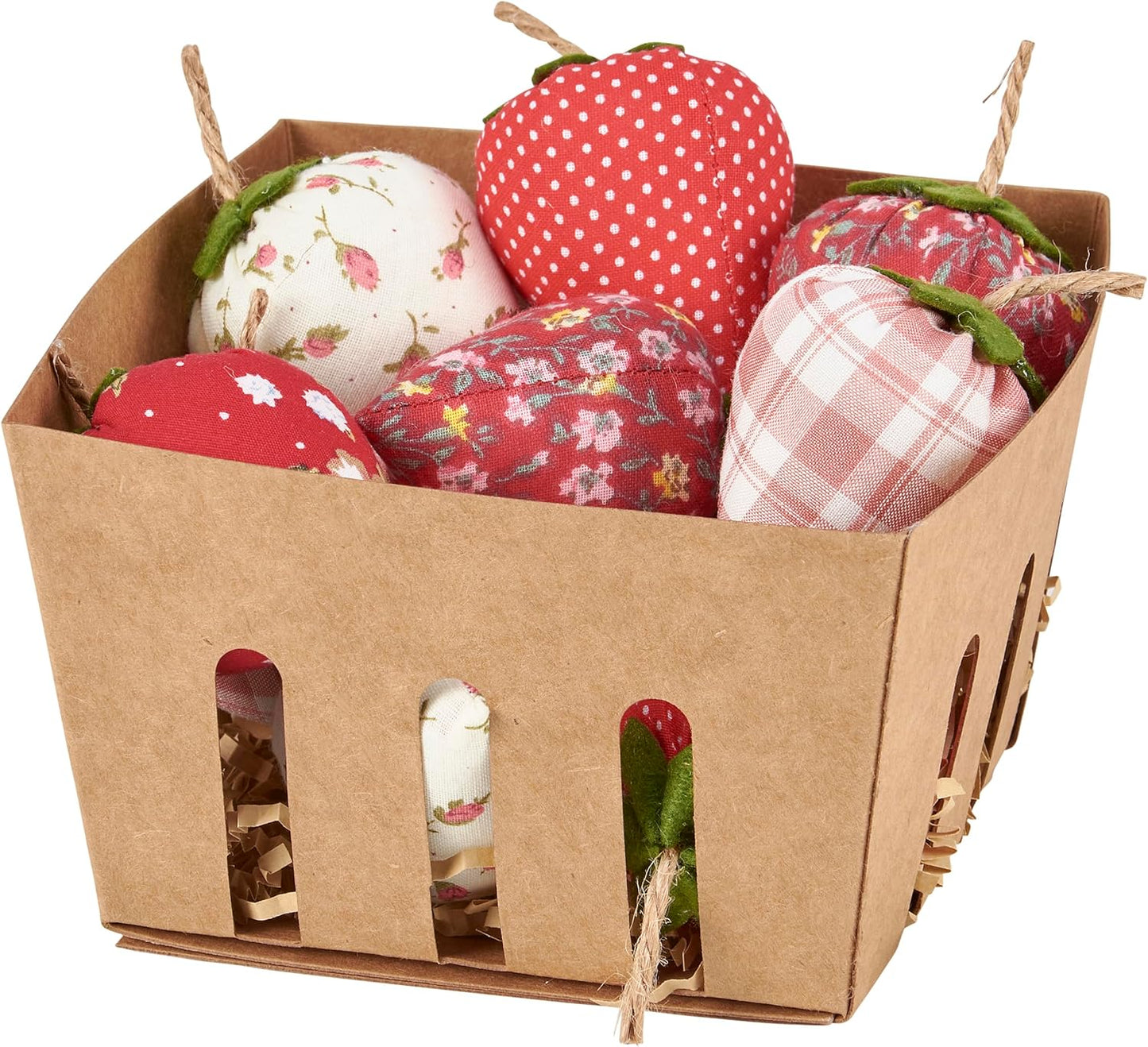 Primitives by Kathy Fabric Strawberries In Basket