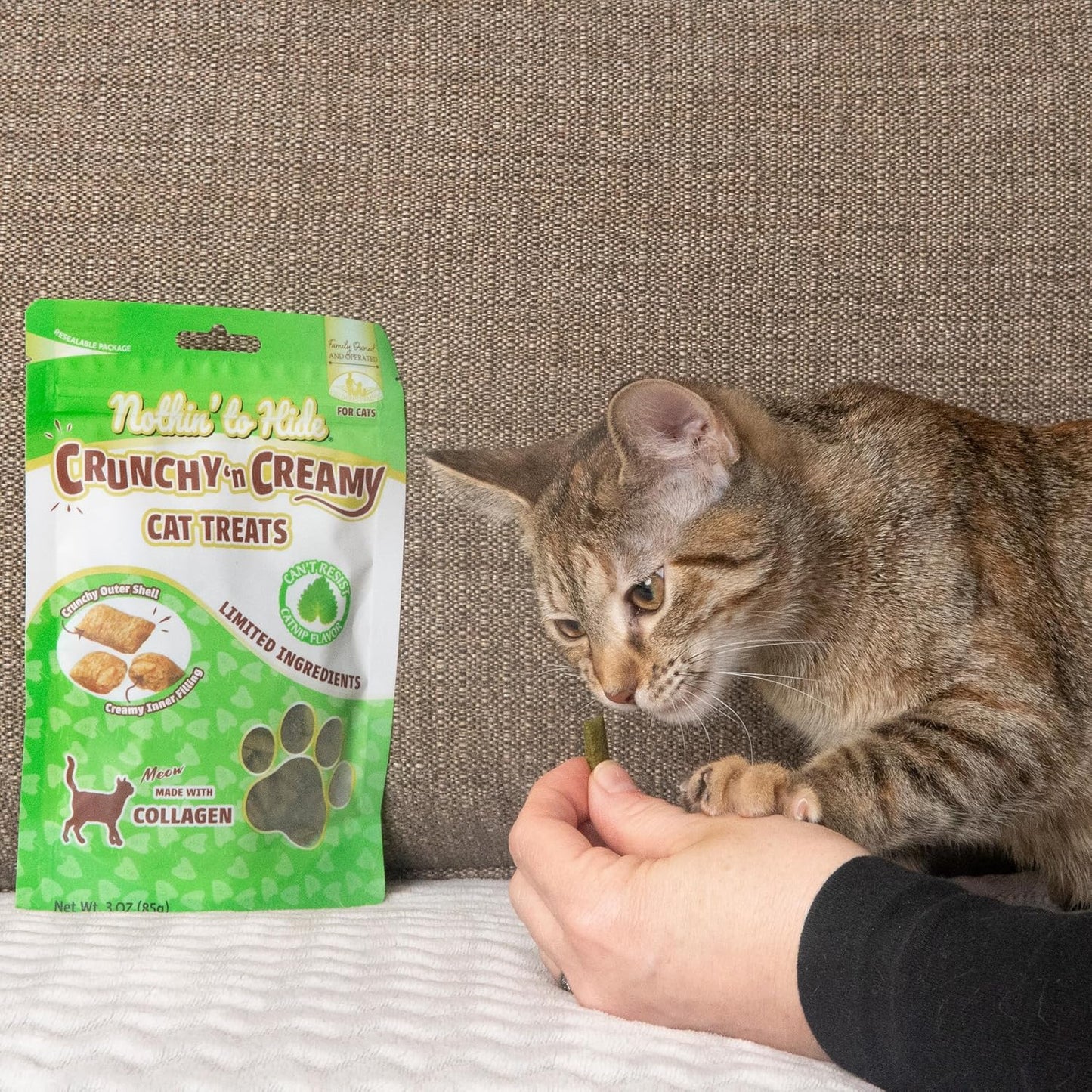 Nothin' To Hide Cat Catnip Treats - 3oz