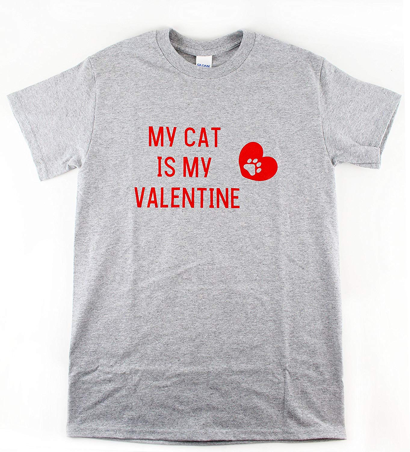 Midlee My Cat is My Valentine Shirt