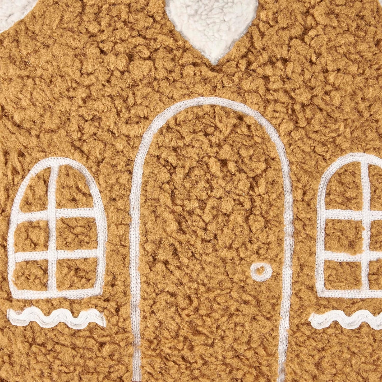 Primitives by Kathy Gingerbread House Shaped Pillow