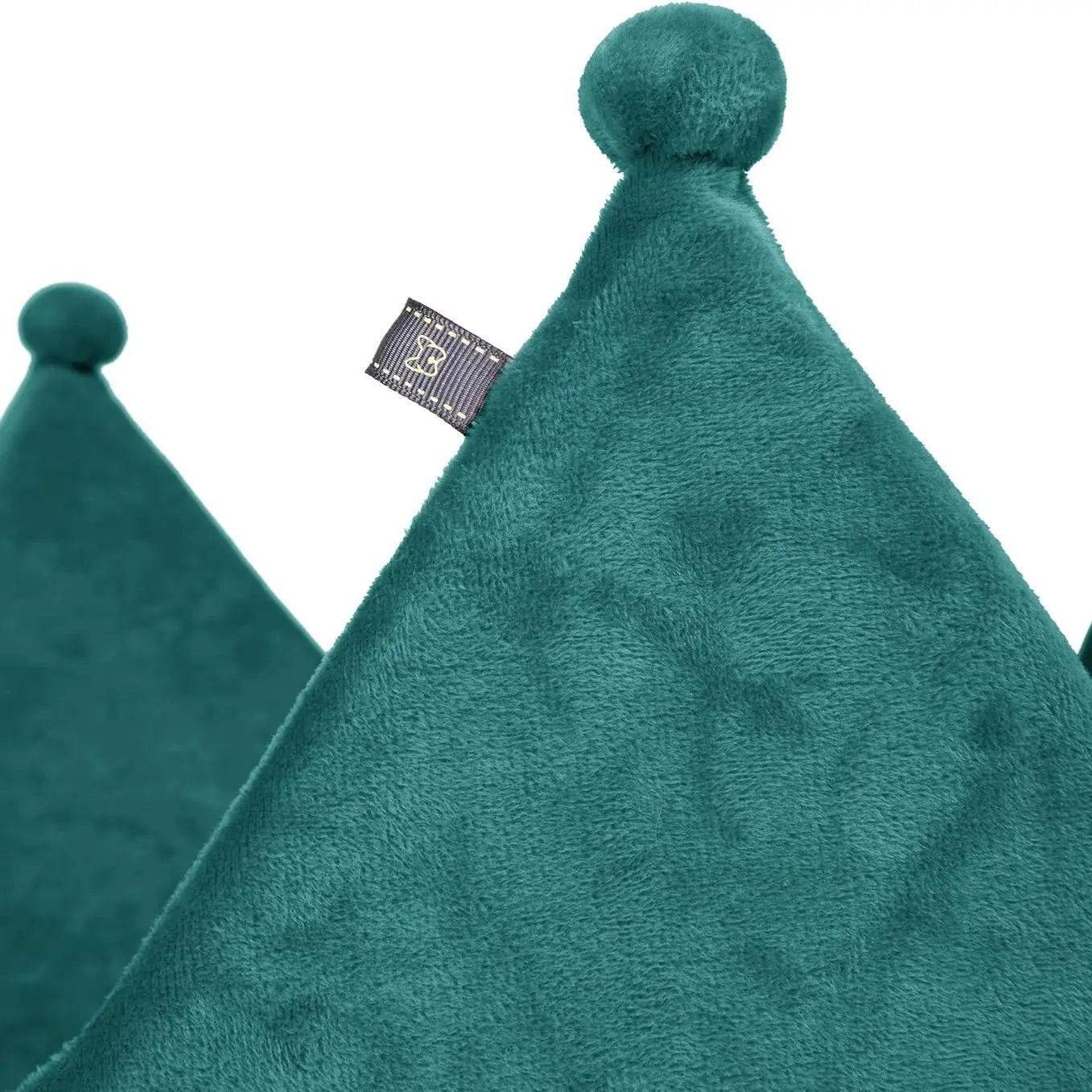 Nandog Pet Gear Prive Crown Bed Micro Plush Green - Large 18 In