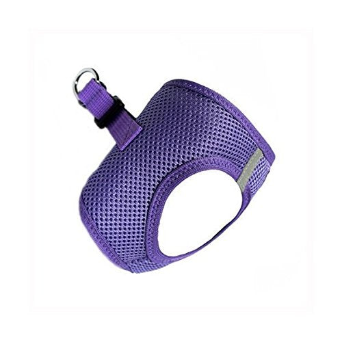 American River Choke Free Reflective Dog Harness, Purple, Medium