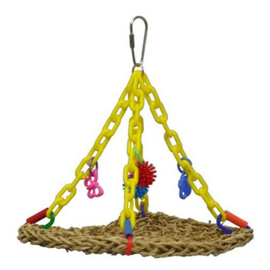 AE Cage Company Happy Beaks Hanging Vine Mat for Small Birds