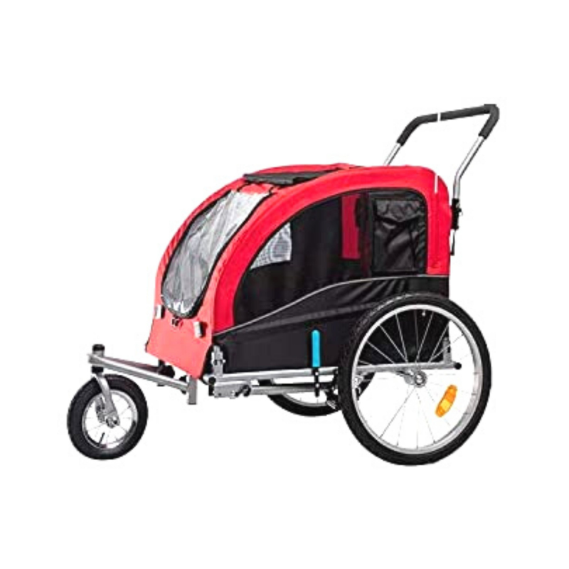 dog stroller medium dog Midlee Dog Red Bike Stroller (Medium) – Midlee Designs
