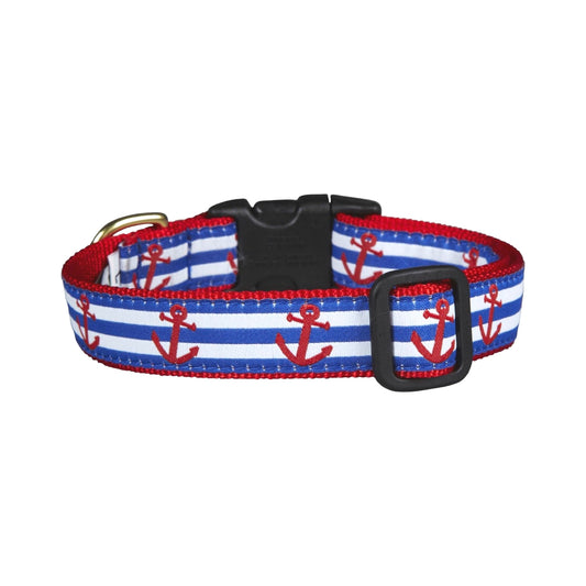 Up Country Anchors Aweigh Dog Collar - X-Large