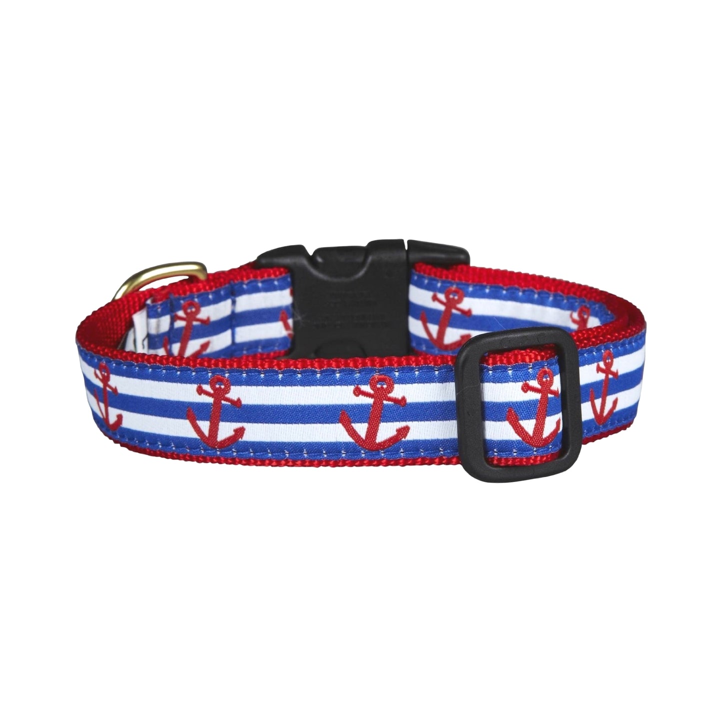 Up Country Anchors Aweigh Dog Collar, Medium