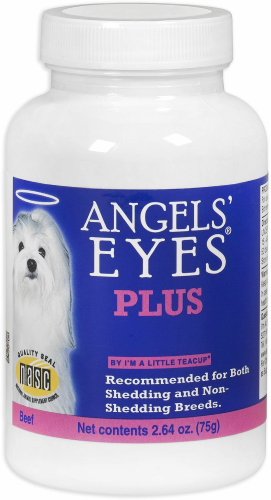 Angels' Eyes PLUS Dog Tear Stain Remover, Beef 150g (2 x 75g)