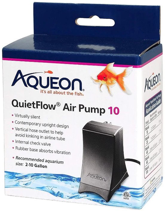 Aqueon QuietFlow Air Pump (2-10 Gallon)