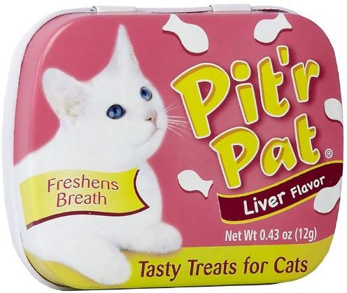 Pit-R-Pat Breath Fresheners For Cats .43Oz 12/Pkg