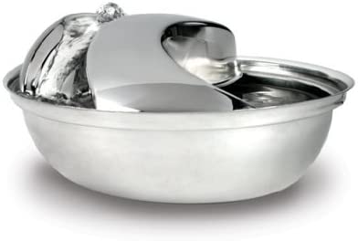 Pioneer Pet Stainless Steel Fountain Raindrop Design