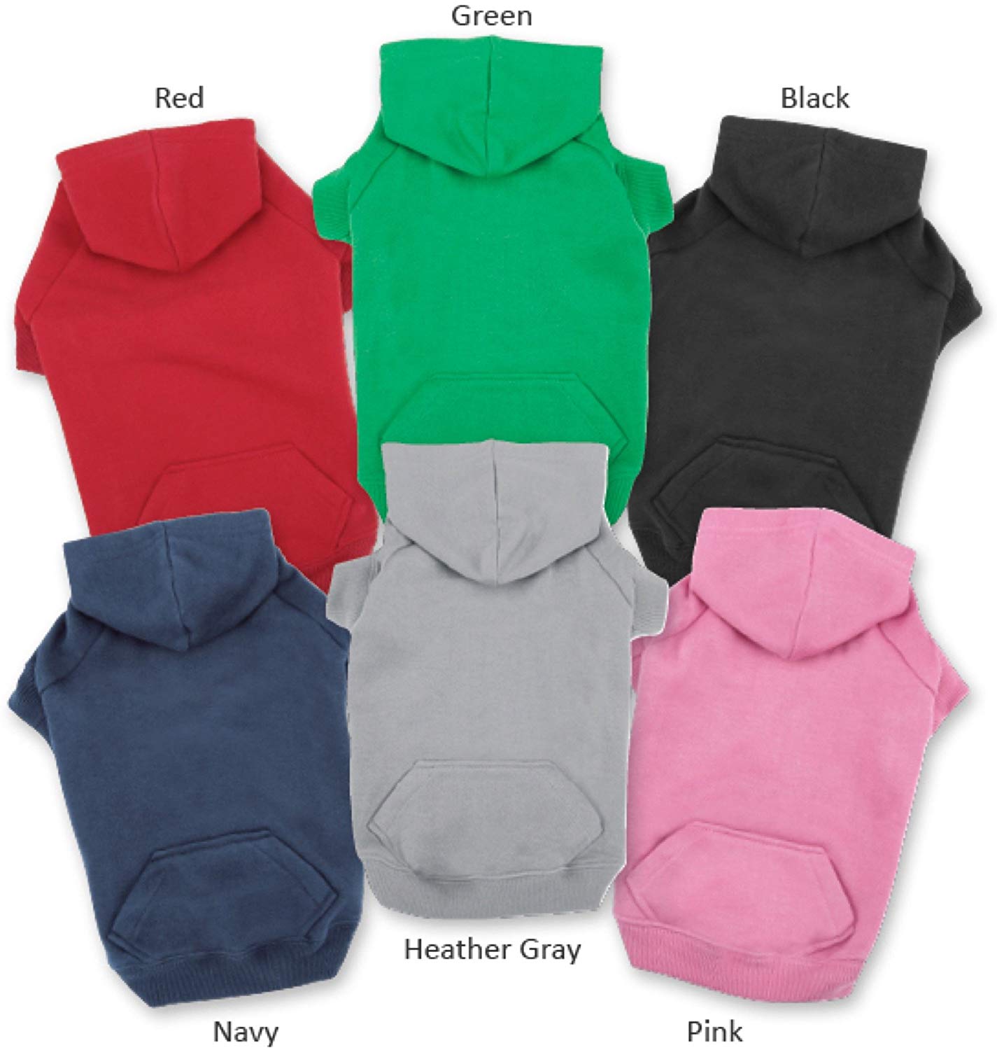 Casual Canine Cotton Basic Dog Hoodie