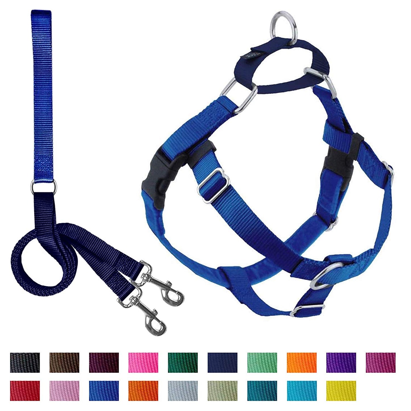 Freedom No-Pull Dog Harness Training Package, Small, Blue