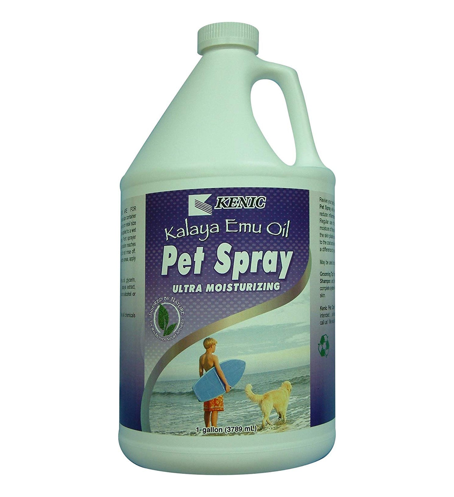 Kenic Kalaya Emu Oil Pet Spray, 1-Gallon