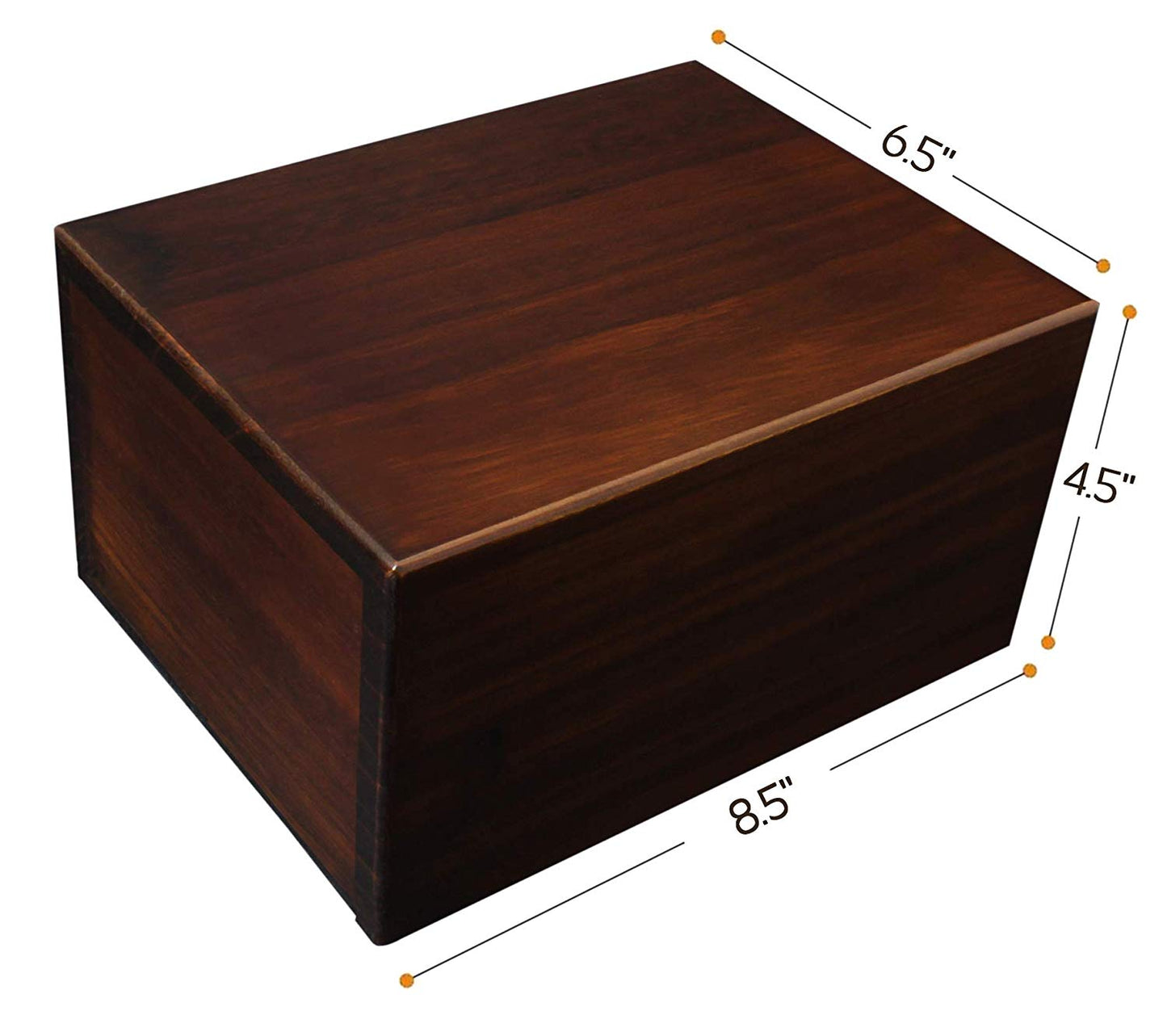 Large Economy Wooden Urn Box
