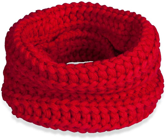 fabdog Infinity Dog Scarf Red (XS/S)