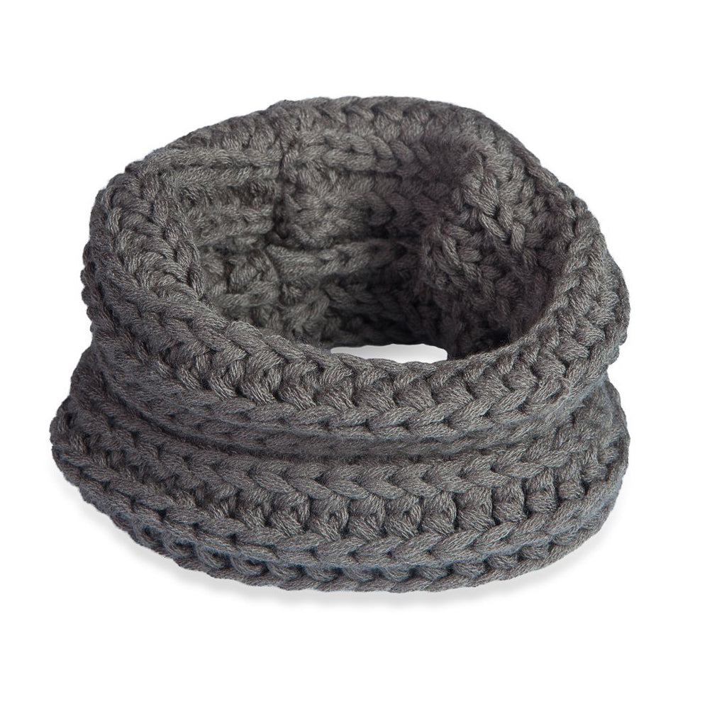 fabdog Infinity Dog Scarf Charcoal (XS/S)