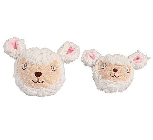 fabdog Sheep faball Squeaky Dog Toy (Small)