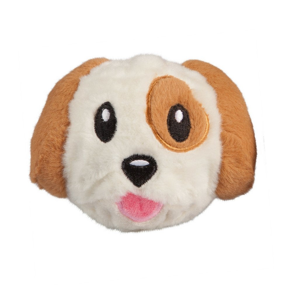 fabdog Dog Emoji faball Squeaky Dog Toy (Medium)