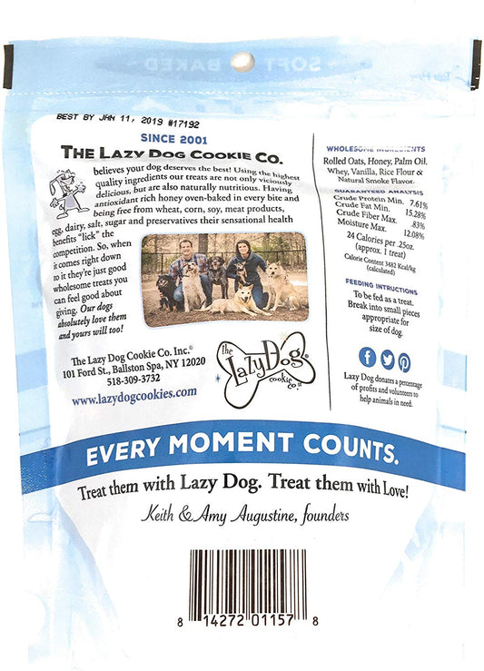 Lazy Dog Cookie Mutt Mallows Natural Healthy Treat Variety Pack of 3