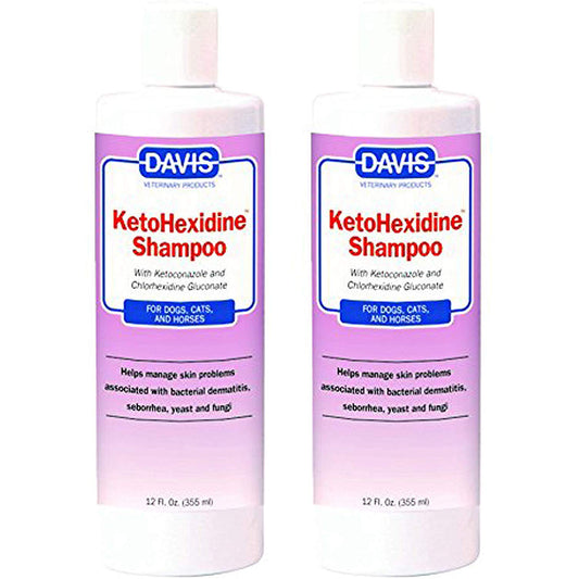 Davis KetoHexidine Shampoo Pets, 12 oz (2 Pack)