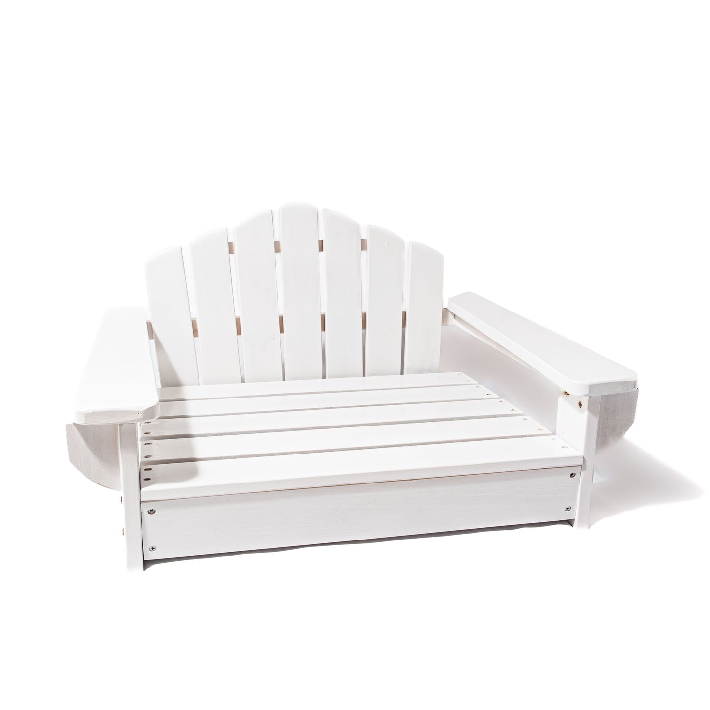 White Dog Adirondack Chair Bed