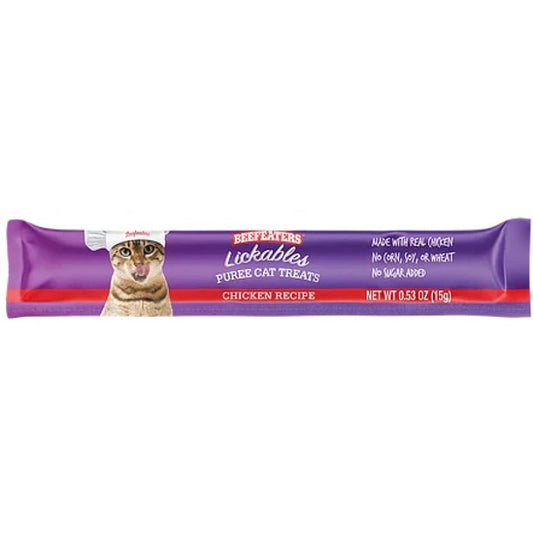 Beefeaters Lickables Chicken Puree Cat Treats