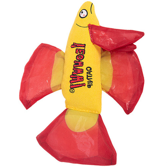 Yeowww! Mo Betta Fish Catnip Filled Cat Toy - Red