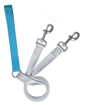 Freedom No Pull 1 Inch Training LEASH ONLY Works with No Pull Harnesses (Turquoise)