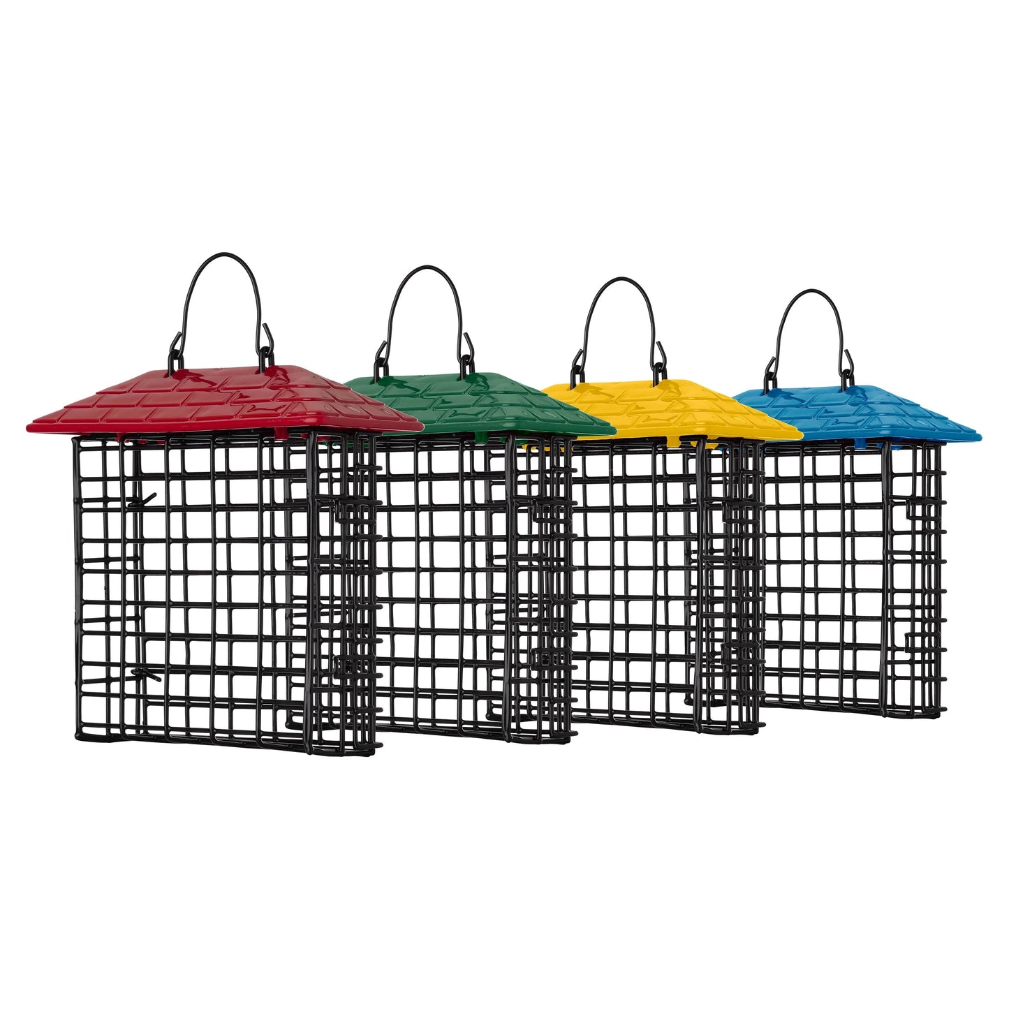 More Birds Single Suet Feeder With Weather Guard - 6.5"- One Unit- Assorted Color