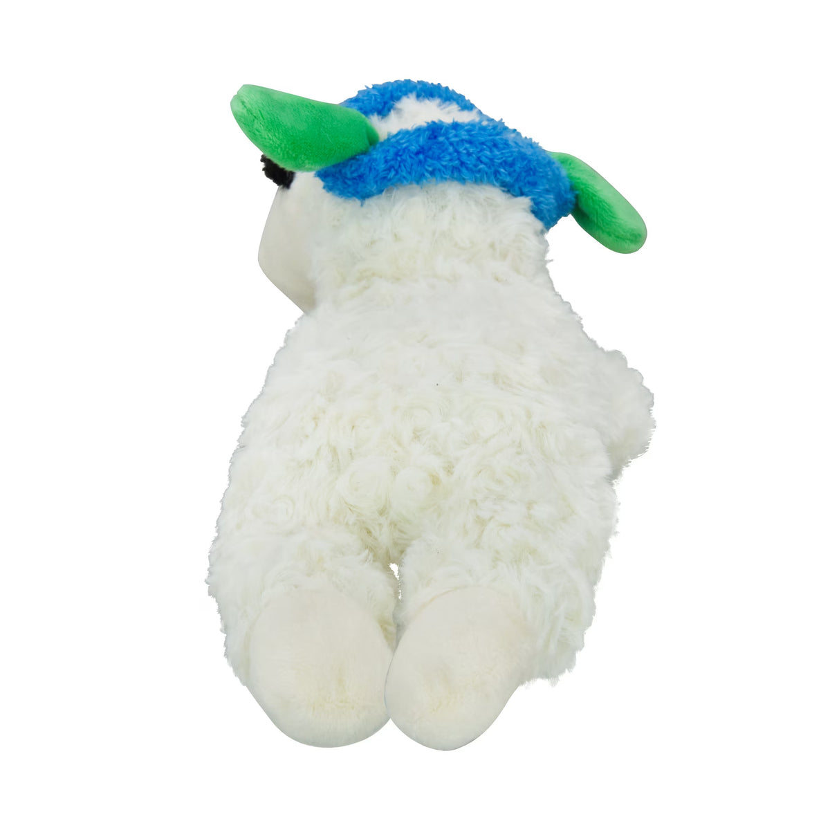 Multipet Tailgate Lamb Chop w/ Football Cat Toy - 4"