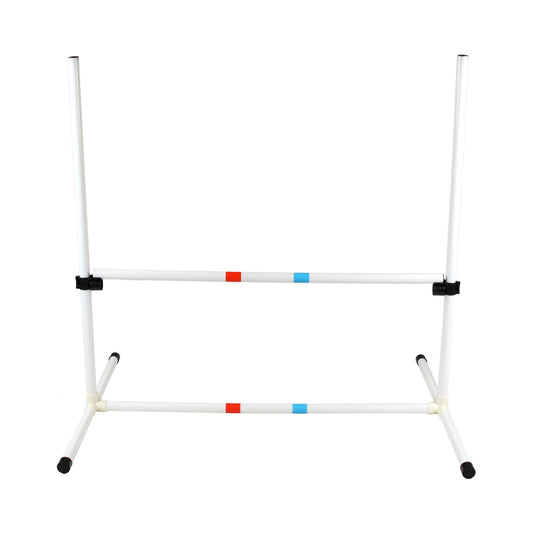 Midlee Dog Agility Beginner Set- Hoop Jump, Weave Poles, and Bar Jump