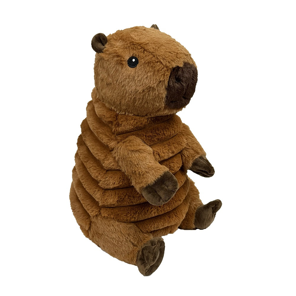 Petlou 16" Zoo Friends - Capybara Dog Toy Brown