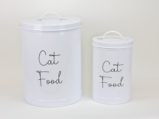 Midlee Metal Cat Food Storage Container