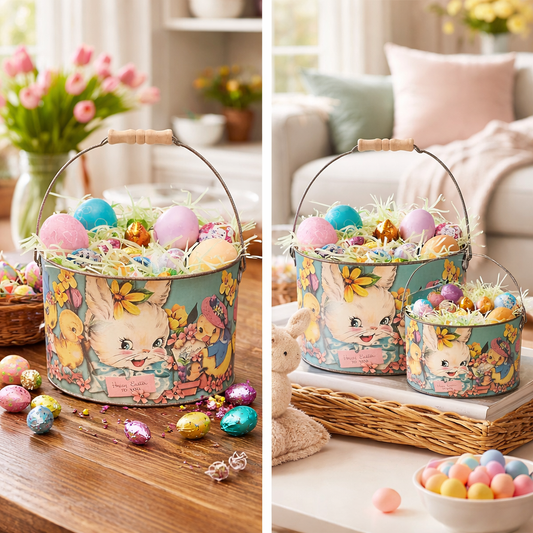Primitives by Kathy Have A Happy Easter Decorative Bucket Set