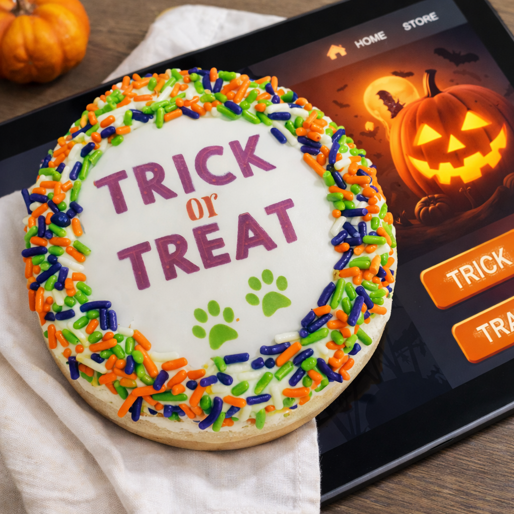 K9 Granola Factory Classic Granola Halloween Trick or Treat Cake Treat for dogs