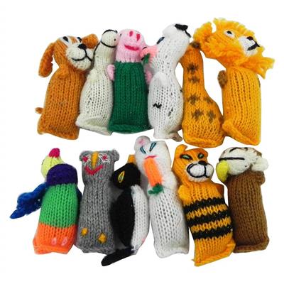 Chilly Dog Barn Yarn Hand Knit Wool Cat Toy with Catnip (Single)