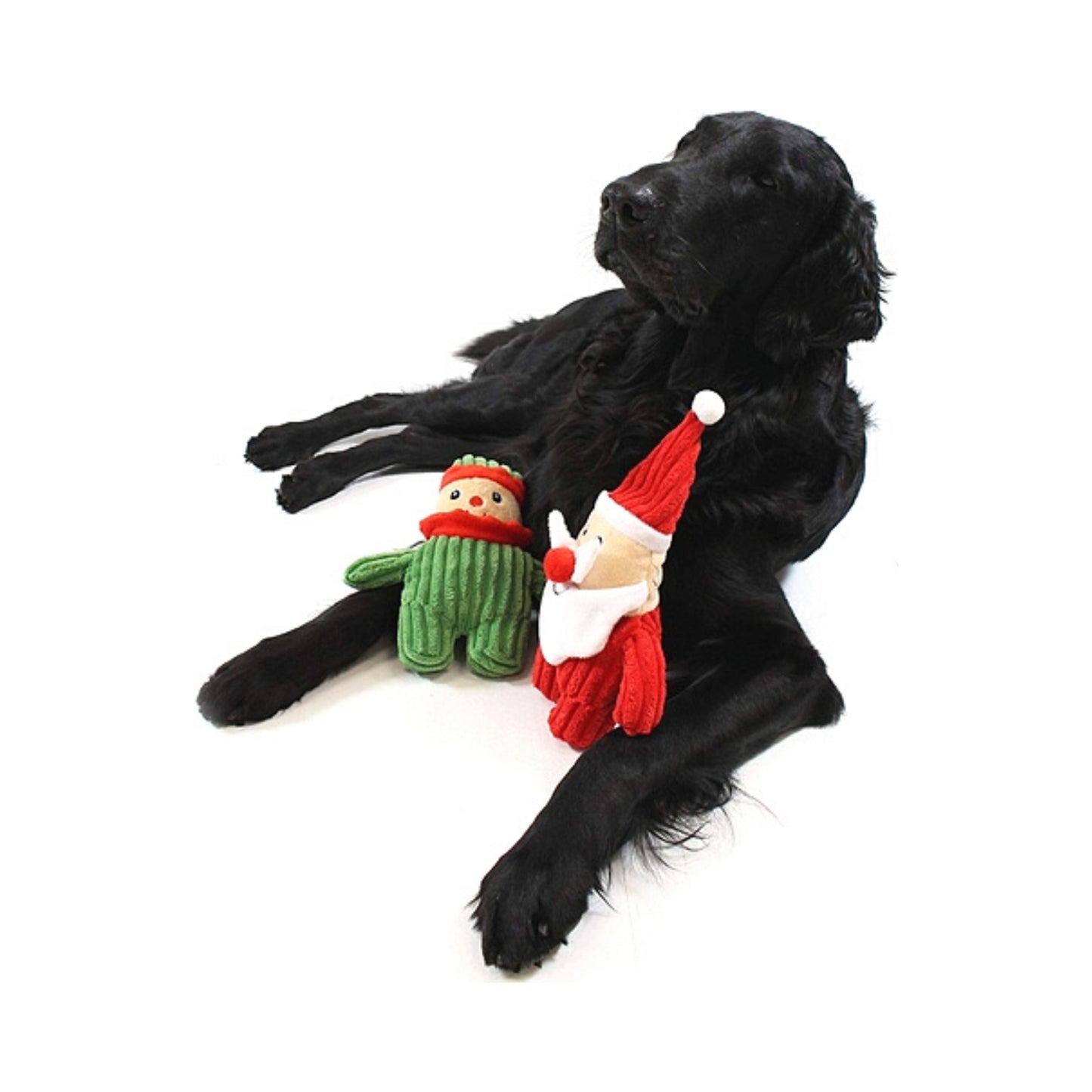 Midlee Christmas Corduroy Dog Toy (Elf) - 7"