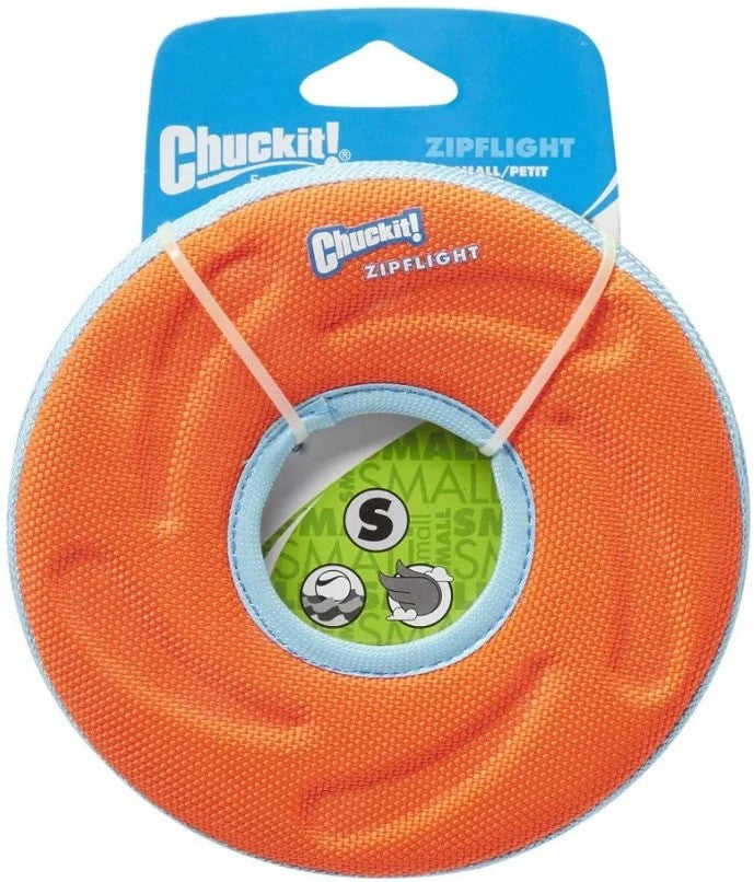 Chuckit Zipflight Amphibious Flying Ring Dog Toy - Assorted Colors