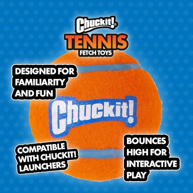 Chuckit Tennis Balls - Medium(2.25" - 2 Pack)