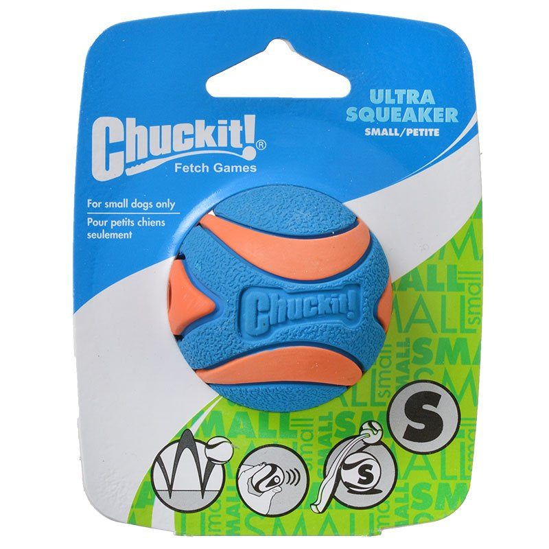 Chuckit Ultra Squeaker Ball Dog Toy- Small