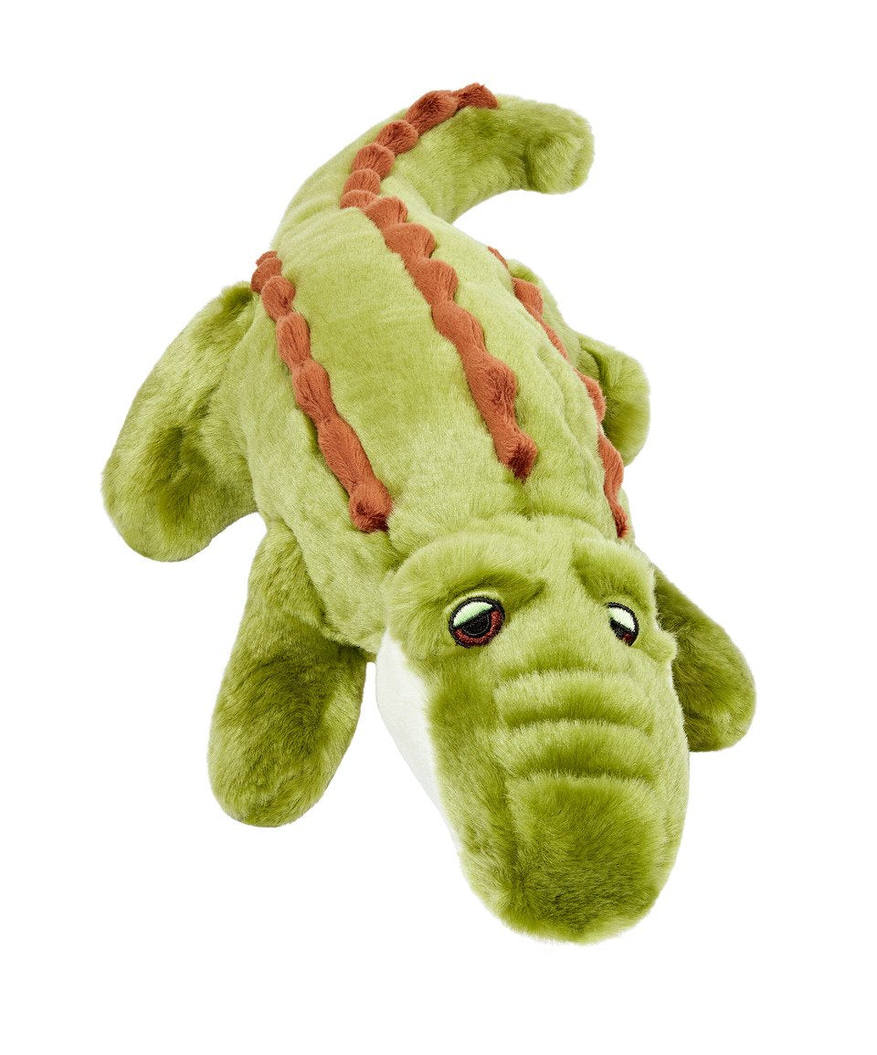 Fluff & Tuff Georgia Gator Dog Toy - 18"