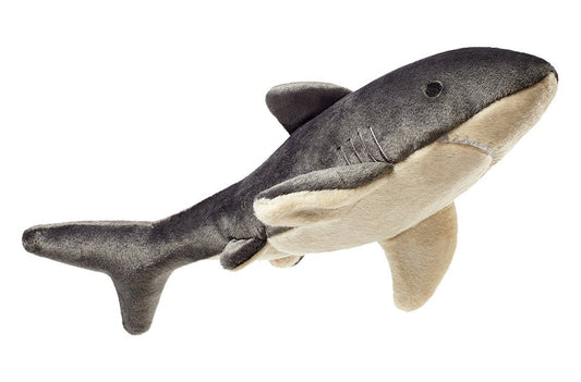 Fluff & Tuff Mac the Shark Dog Toy - 18"