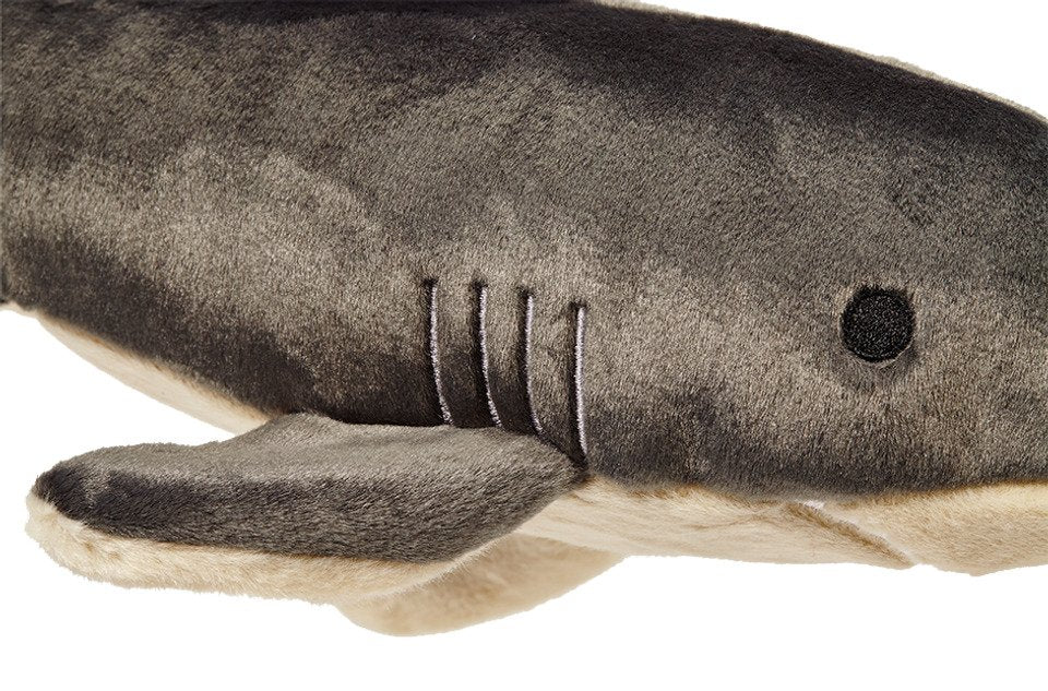 Fluff & Tuff Mac the Shark Dog Toy - 18"