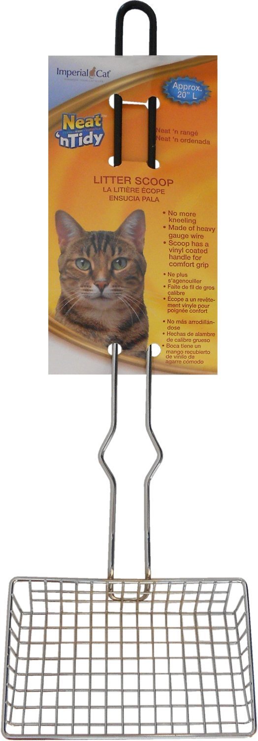 Imperial Cat Neat n' Clean, Heavy Duty Litter Scoop for Cats