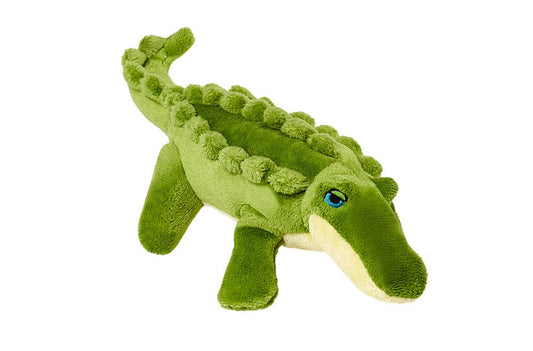 Fluff & Tuff Savannah Baby Gator Dog Toy