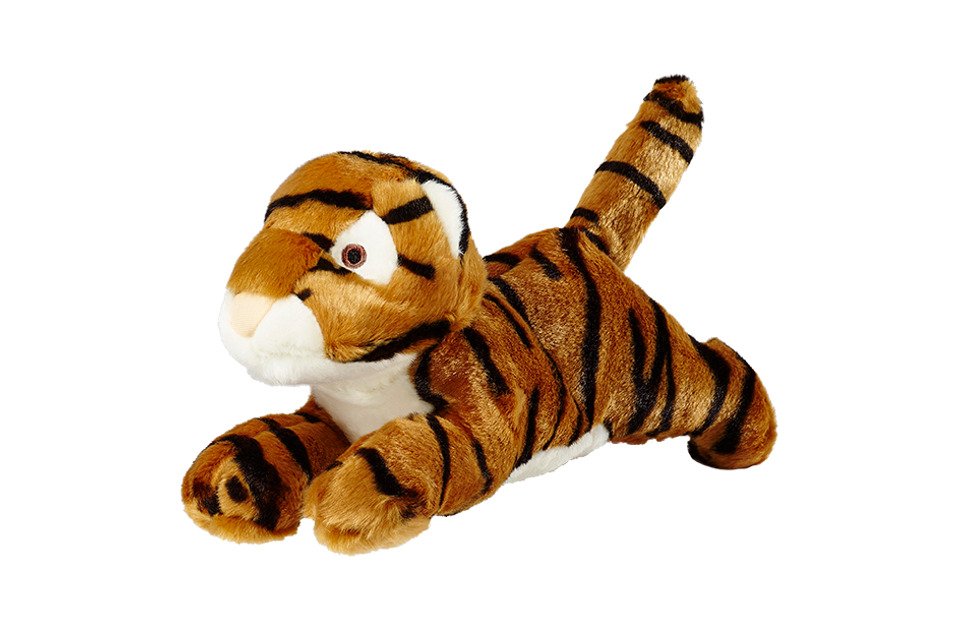 Fluff & Tuff Boomer Tiger Dog Toy