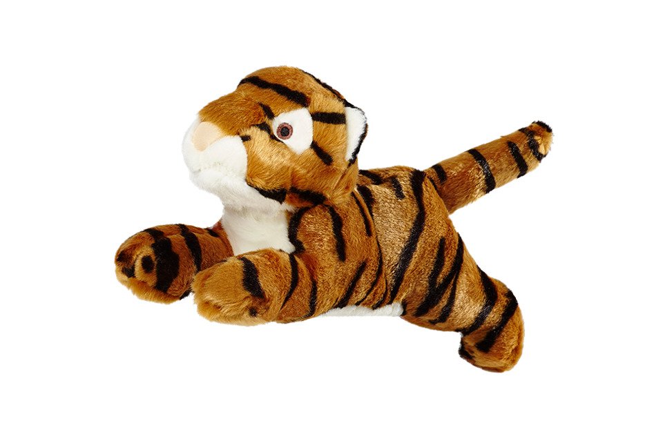 Fluff & Tuff Boomer Tiger Dog Toy