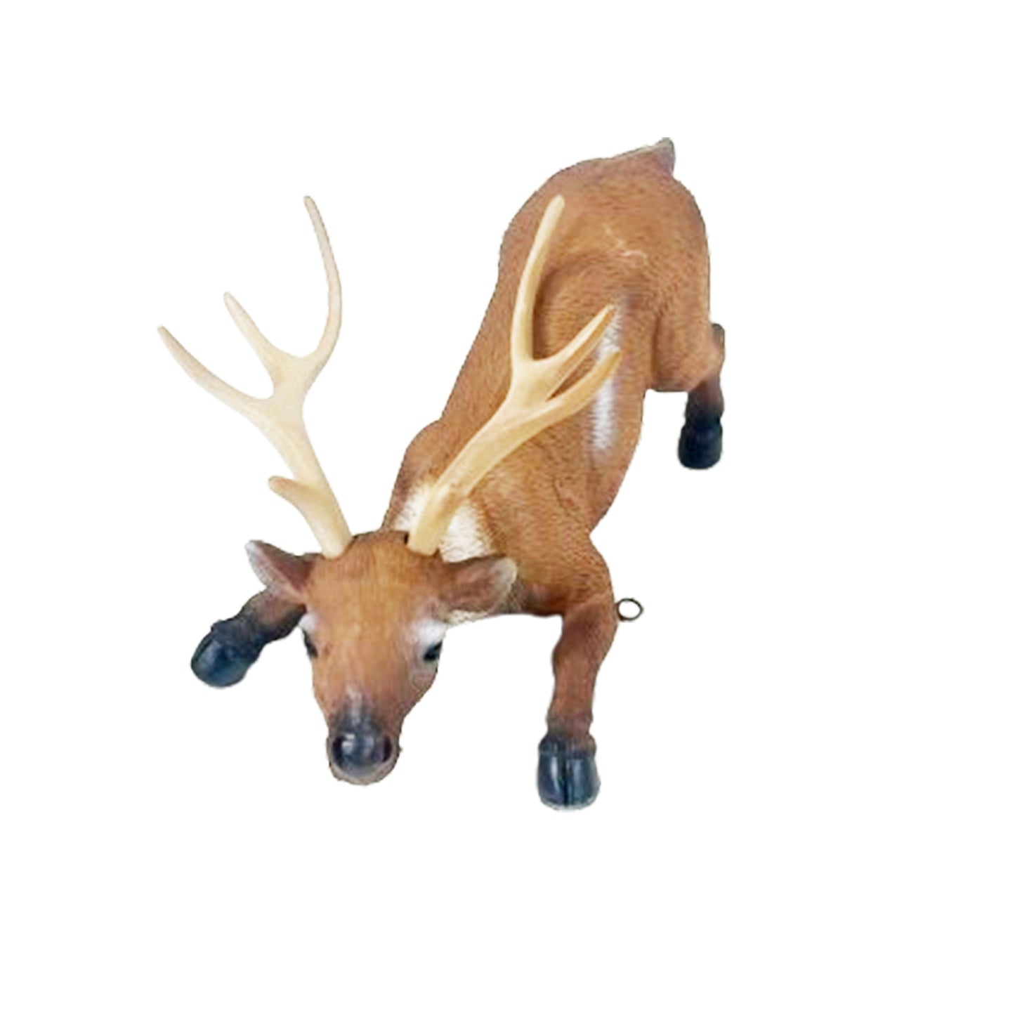 Midlee Christmas Reindeer Winter Stairway Decoration- Set of 3