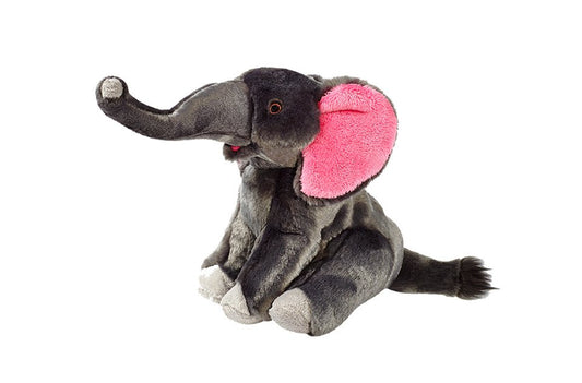 Fluff and Tuff Edsel the Elephant Dog Toy - 12"